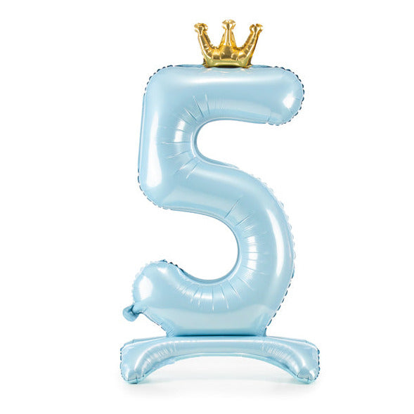Μπαλόνι "5" Standing Blue
