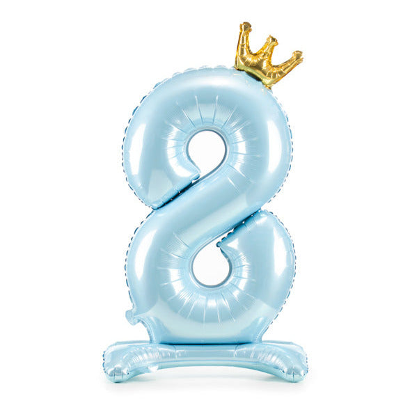 Μπαλόνι "8" Standing Blue