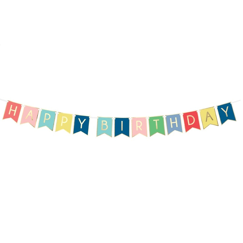 Γιρλάντα "Happy Birthday" Mix