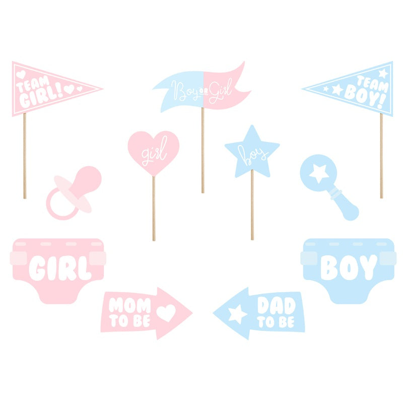 Αξεσουάρ για φωτογραφίες Gender Reveal