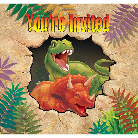 Προσκλήσεις Dino Blast