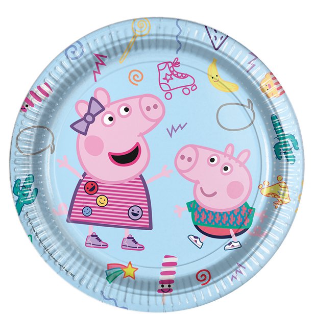 Πιάτα φαγητού "Peppa Pig Helpers"