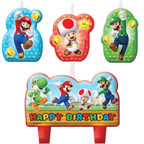 Κεράκια Super Mario