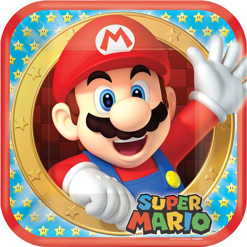 Πιάτα φαγητού Super Mario
